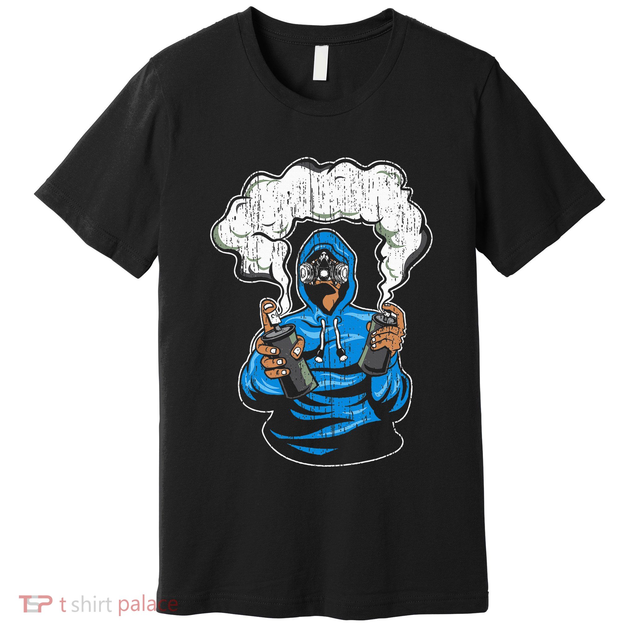 Graffiti Spray Paint Street Art Drawing Artist Premium T-Shirt