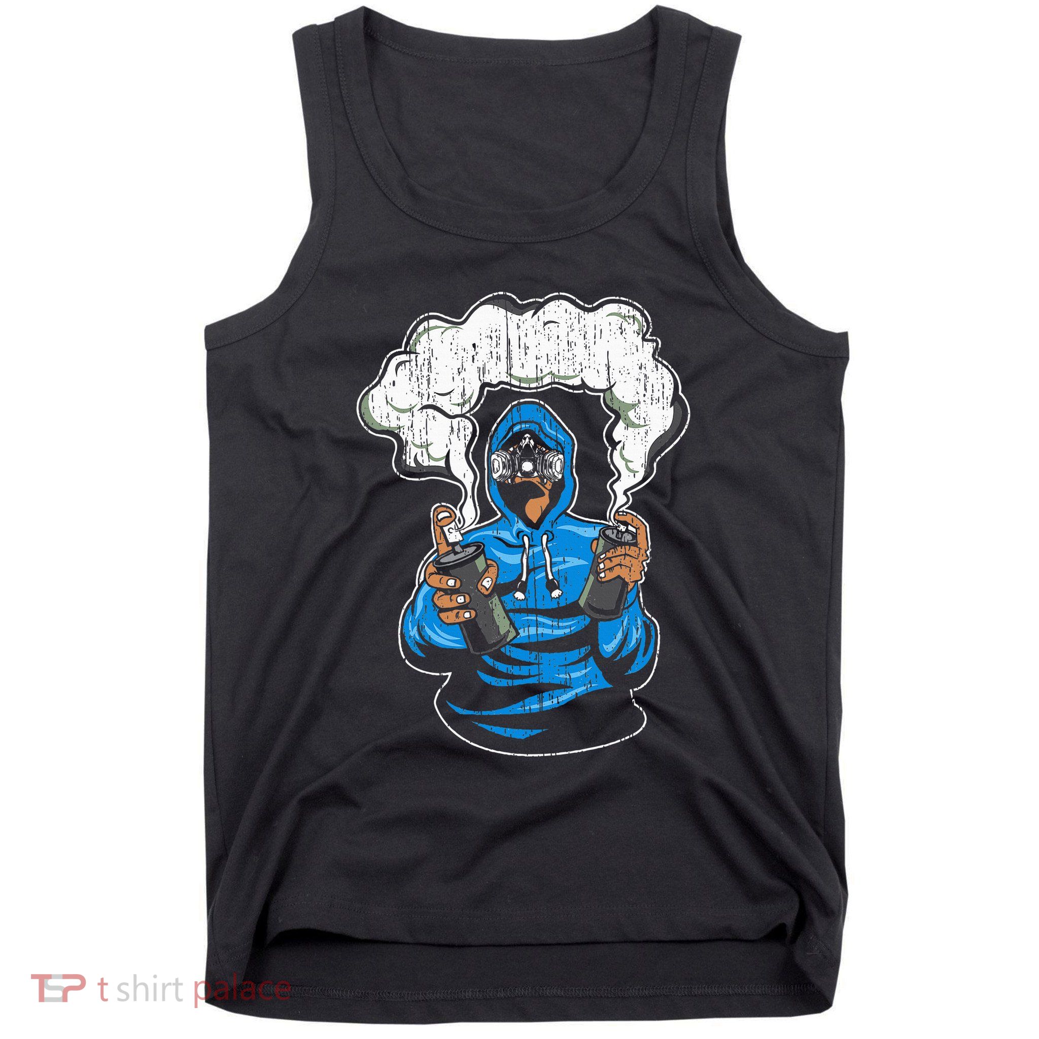 Graffiti Spray Paint Street Art Drawing Artist Tank Top