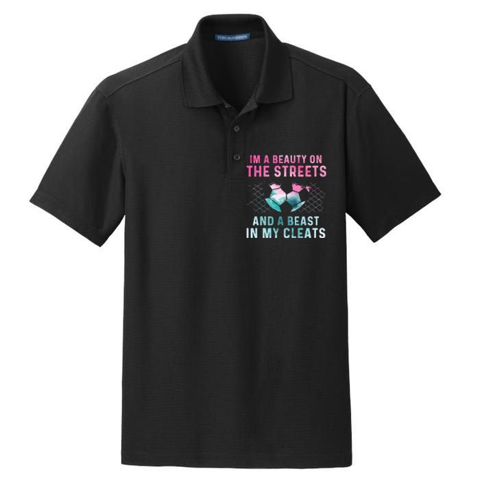 Girl Soccer Player Gifts Team Cleats Mom Goalie Captain Dry Zone Grid Polo