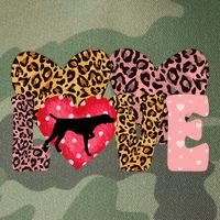 German Shorthaired Pointer ValentineS Day Pointer Love Legacy Tie Dye Trucker Hat
