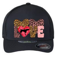 German Shorthaired Pointer ValentineS Day Pointer Love Flexfit Unipanel Trucker Cap