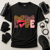 German Shorthaired Pointer ValentineS Day Pointer Love Performance Shirt