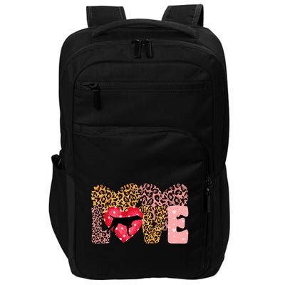 German Shorthaired Pointer ValentineS Day Pointer Love Impact Tech Backpack