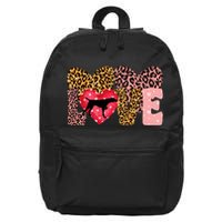 German Shorthaired Pointer ValentineS Day Pointer Love 16 in Basic Backpack