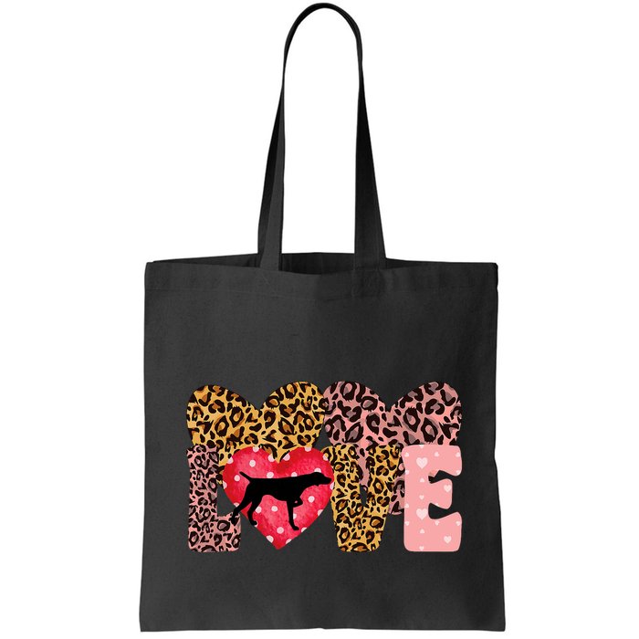 German Shorthaired Pointer ValentineS Day Pointer Love Bag