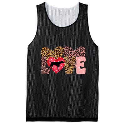 German Shorthaired Pointer ValentineS Day Pointer Love Mesh Reversible Basketball Jersey Tank