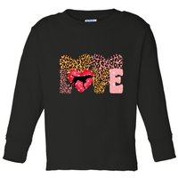 German Shorthaired Pointer ValentineS Day Pointer Love Toddler Long Sleeve Shirt
