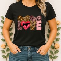 German Shorthaired Pointer ValentineS Day Pointer Love Womens T-Shirt