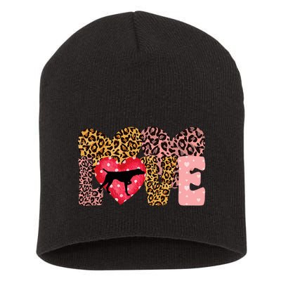 German Shorthaired Pointer ValentineS Day Pointer Love Short Acrylic Beanie