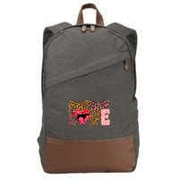 German Shorthaired Pointer ValentineS Day Pointer Love Cotton Canvas Backpack