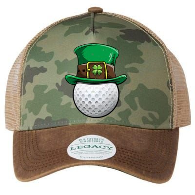 Golf St Patricks Day Men Women Ball Leprechaun Sports Gifts Legacy Tie Dye Trucker Hat