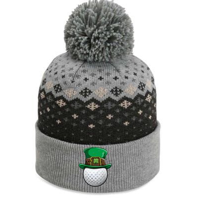 Golf St Patricks Day Men Women Ball Leprechaun Sports Gifts The Baniff Cuffed Pom Beanie