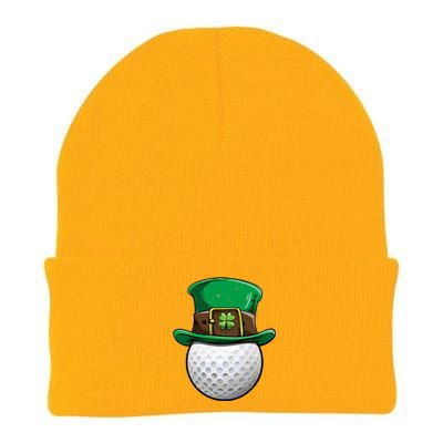 Golf St Patricks Day Men Women Ball Leprechaun Sports Gifts Knit Cap Winter Beanie