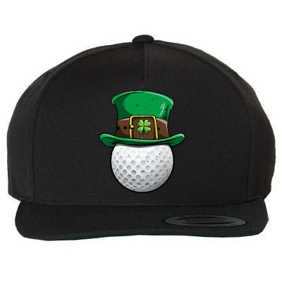 Golf St Patricks Day Men Women Ball Leprechaun Sports Gifts Wool Snapback Cap