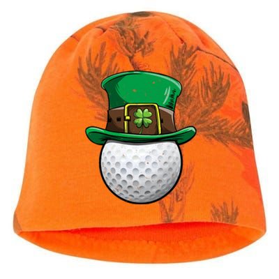 Golf St Patricks Day Men Women Ball Leprechaun Sports Gifts Kati - Camo Knit Beanie