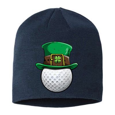 Golf St Patricks Day Men Women Ball Leprechaun Sports Gifts Sustainable Beanie