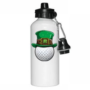 Golf St Patricks Day Men Women Ball Leprechaun Sports Gifts Aluminum Water Bottle