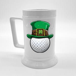 Golf St Patricks Day Men Women Ball Leprechaun Sports Gifts Beer Stein