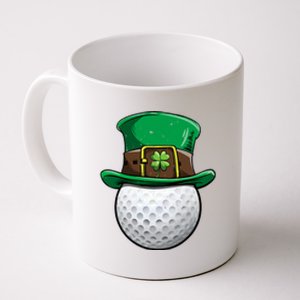 Golf St Patricks Day Men Women Ball Leprechaun Sports Gifts Coffee Mug