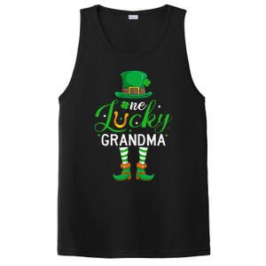 Grandma St PatrickS Day Matching Family One Lucky Grandma PosiCharge Competitor Tank