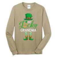 Grandma St PatrickS Day Matching Family One Lucky Grandma Tall Long Sleeve T-Shirt