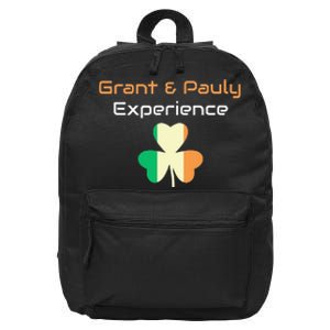 GPX Saint Patrick's Day Front Design Only 16 in Basic Backpack