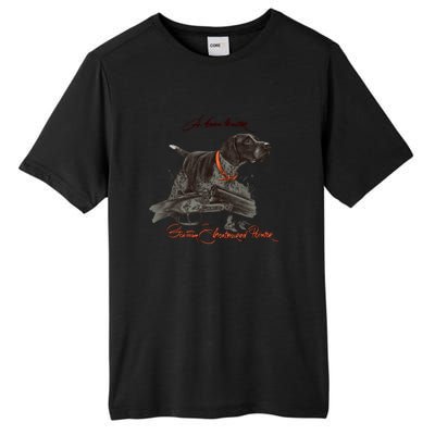 Ger Shorthaired Pointer Cool Gift A Born Hunter! Gift Tall Fusion ChromaSoft Performance T-Shirt