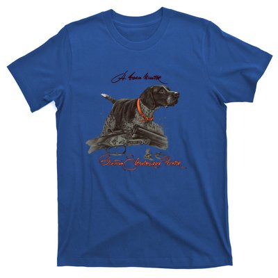 Ger Shorthaired Pointer Cool Gift A Born Hunter! Gift T-Shirt