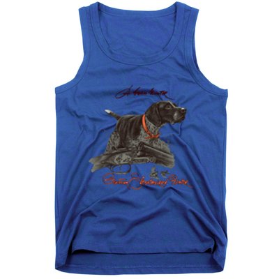 Ger Shorthaired Pointer Cool Gift A Born Hunter! Gift Tank Top