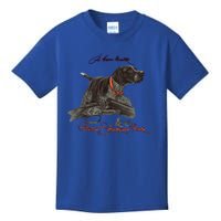 Ger Shorthaired Pointer Cool Gift A Born Hunter! Gift Kids T-Shirt