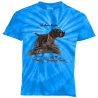 Ger Shorthaired Pointer Cool Gift A Born Hunter! Gift Kids Tie-Dye T-Shirt