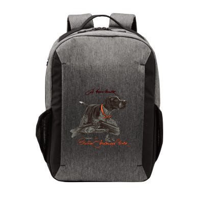 Ger Shorthaired Pointer Cool Gift A Born Hunter! Gift Vector Backpack
