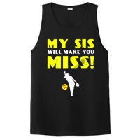 Girl Softball Pitcher Sister Brother Funny PosiCharge Competitor Tank