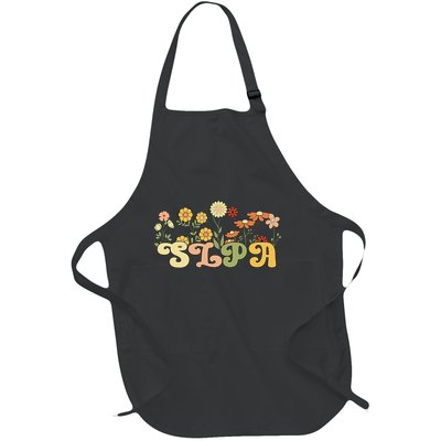 Groovy Speech-Language Pathology Assistant Full-Length Apron With Pockets