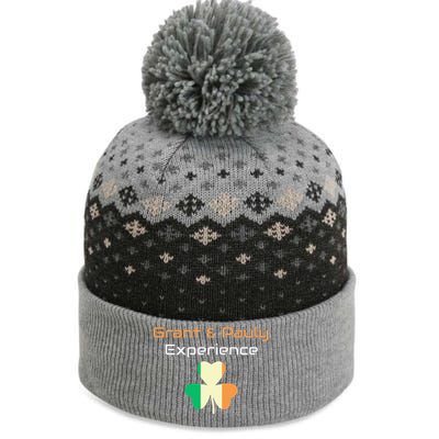 GPX Saint Patrick's Day Front Design Only The Baniff Cuffed Pom Beanie