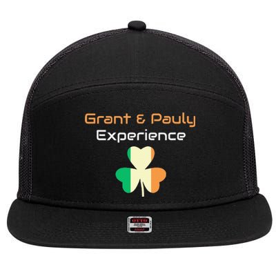 GPX Saint Patrick's Day Front Design Only 7 Panel Mesh Trucker Snapback Hat