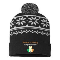 GPX Saint Patrick's Day Front Design Only USA-Made Snowflake Beanie