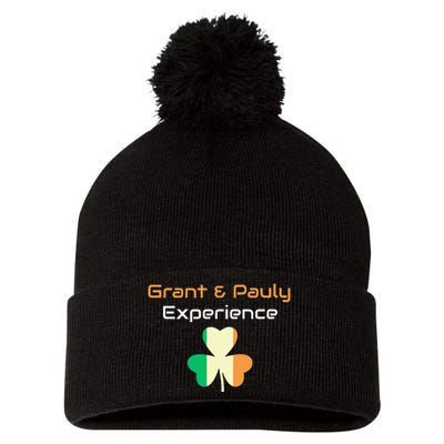 GPX Saint Patrick's Day Front Design Only Pom Pom 12in Knit Beanie