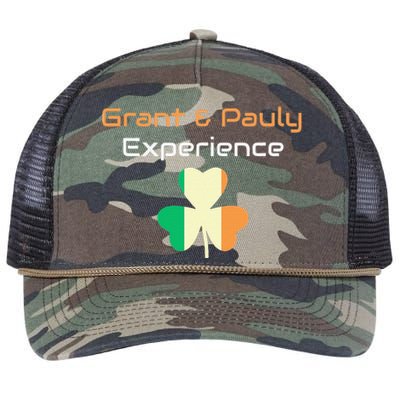 GPX Saint Patrick's Day Front Design Only Retro Rope Trucker Hat Cap