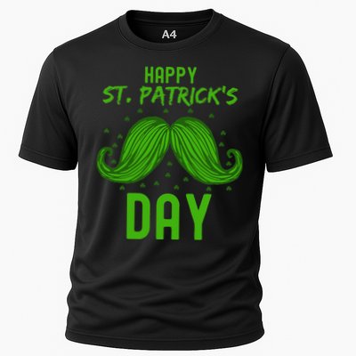 Green St Patricks Day Beard St. Patrick Performance Shirt