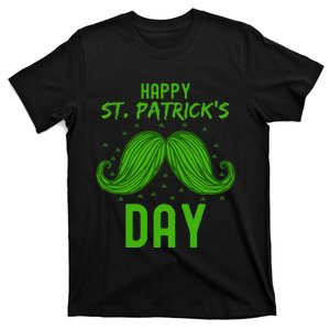 Green St Patricks Day Beard St. Patrick T-Shirt