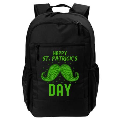 Green St Patricks Day Beard St. Patrick Backpack