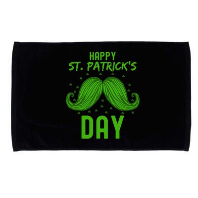 Green St Patricks Day Beard St. Patrick Microfiber Hand Towel