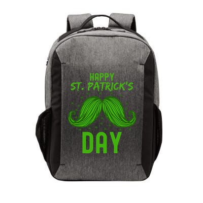 Green St Patricks Day Beard St. Patrick Vector Backpack