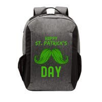Green St Patricks Day Beard St. Patrick Vector Backpack