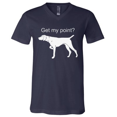 German Shorthaired Pointer Funny Dog Lover V-Neck T-Shirt