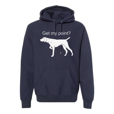 German Shorthaired Pointer Funny Dog Lover Premium Hoodie