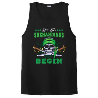 Gasparilla St. Patrick's Pirate Let The Shenanigans Begin PosiCharge Competitor Tank