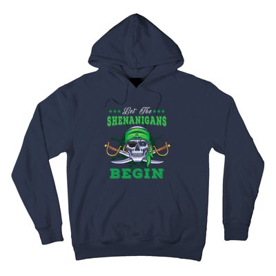 Gasparilla St. Patrick's Pirate Let The Shenanigans Begin Hoodie