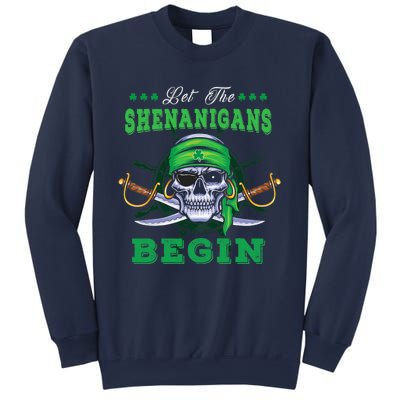 Gasparilla St. Patrick's Pirate Let The Shenanigans Begin Sweatshirt